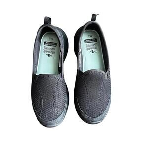 Comfortable Wide Fit Slip-On Shoes - Size 7W